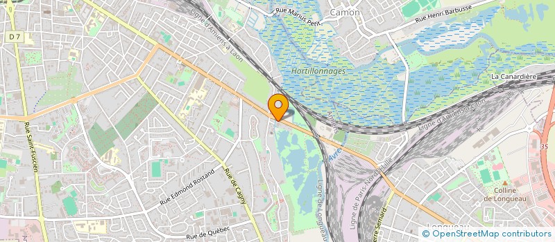 localisation de l'entreprise SCI DESGAM  AMIENS