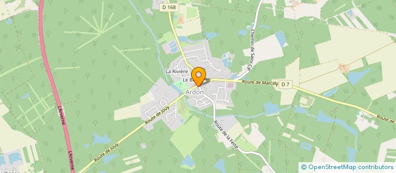 localisation de l'entreprise SCI DESGRANGES à ARDON