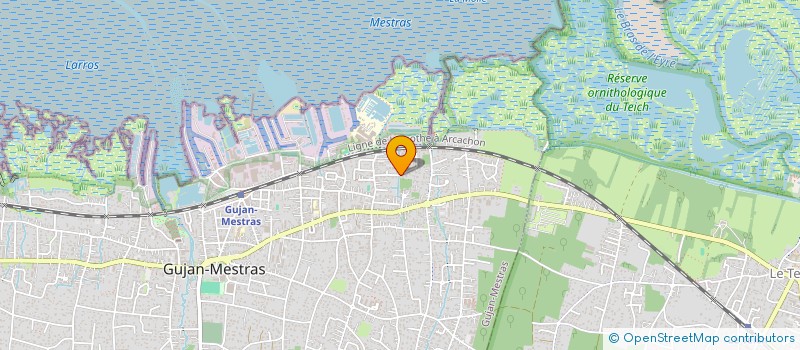 localisation de l'entreprise SCI DESGRIPPES  GUJAN-MESTRAS