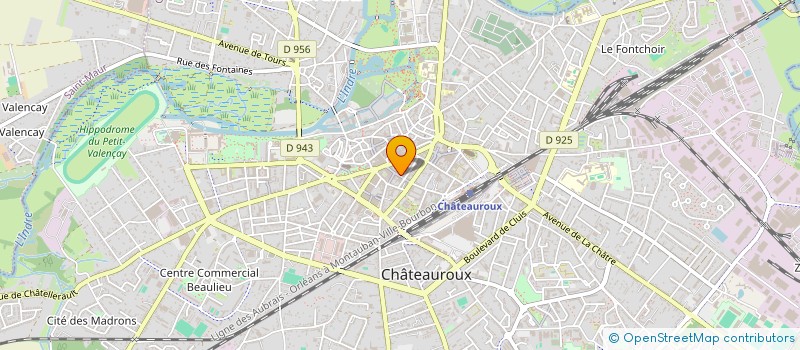 localisation de l'entreprise SCI DESGROS à CHATEAUROUX