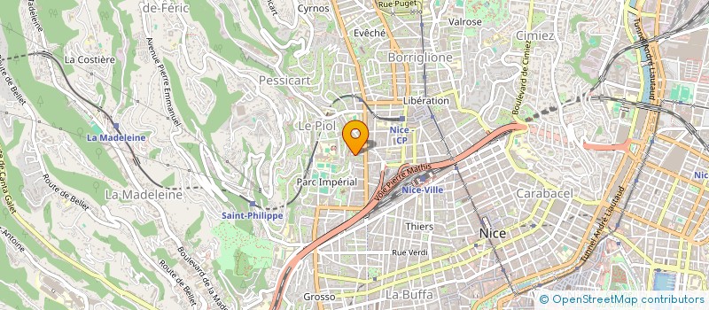 localisation de l'entreprise SCI DESGUI GAMBETTA à NICE