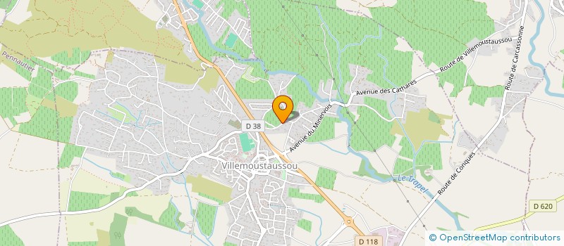 localisation de l'entreprise SCI DESHORMIERES à VILLEMOUSTAUSSOU