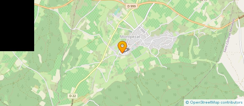 localisation de l'entreprise SCI DESI  MONTPEZAT