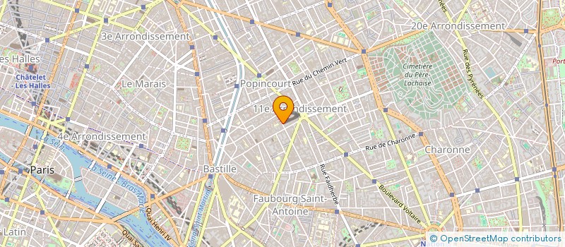 localisation de l'entreprise SCI DESIGN COLLECTIF  PARIS