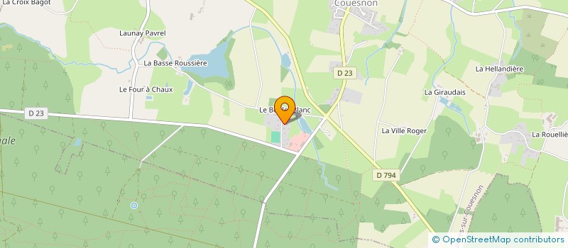 localisation de l'entreprise SCI DESIGN IMMO  MEZIERES-SUR-COUESNON