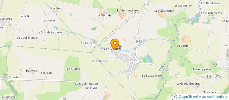 localisation de l'entreprise SCI DESILES CORPS-NUDS  LALLEU