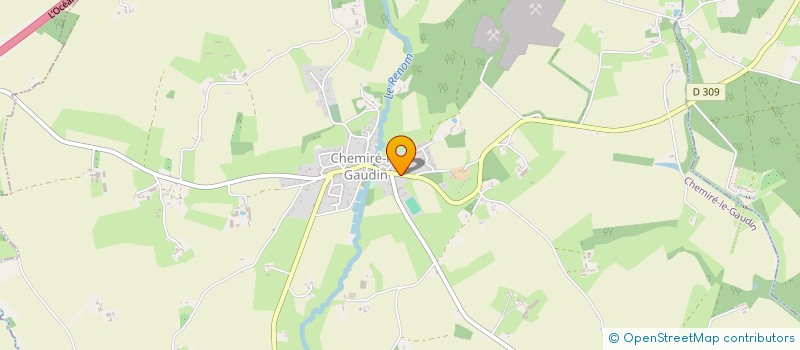 localisation de l'entreprise SCI DESILLE-MELLERIN  CHEMIRE-LE-GAUDIN