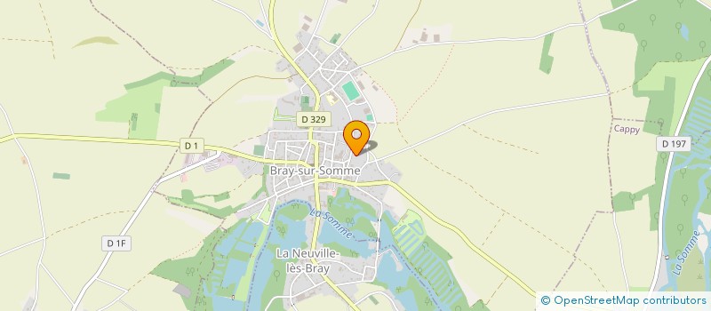 localisation de l'entreprise SCI DESIMEUR-NIQUET  BRAY-SUR-SOMME