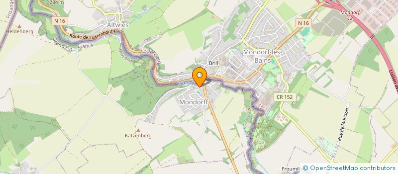 localisation de l'entreprise SCI DESING  RODEMACK