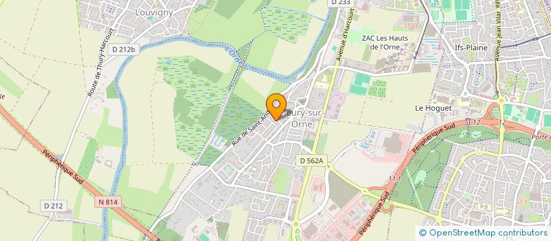 localisation de l'entreprise SCI DESIR'ILES  FLEURY-SUR-ORNE