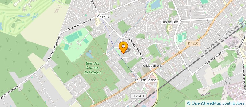 localisation de l'entreprise SCI DESIRATA à PESSAC