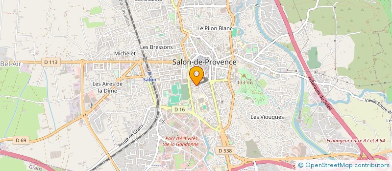 localisation de l'entreprise SCI DESIRE 321  SALON-DE-PROVENCE