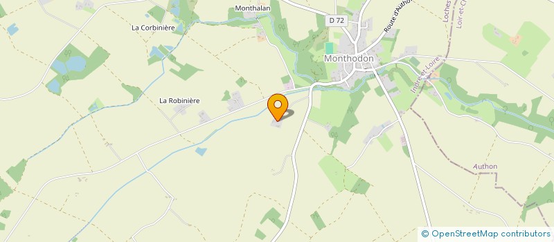 localisation de l'entreprise SCI DESIRE  MONTHODON