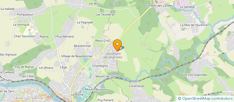 localisation de l'entreprise SCI DESIRE à ISLE