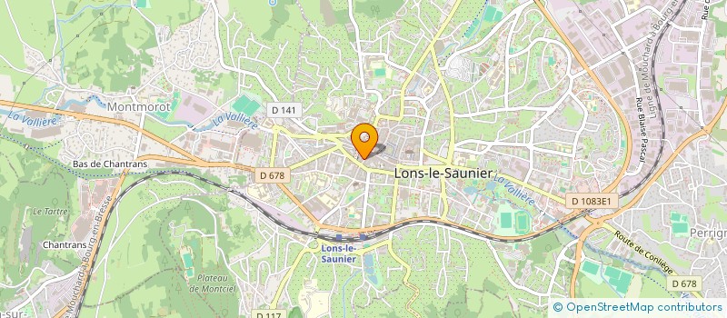 localisation de l'entreprise SCI DESIRE  LONS-LE-SAUNIER