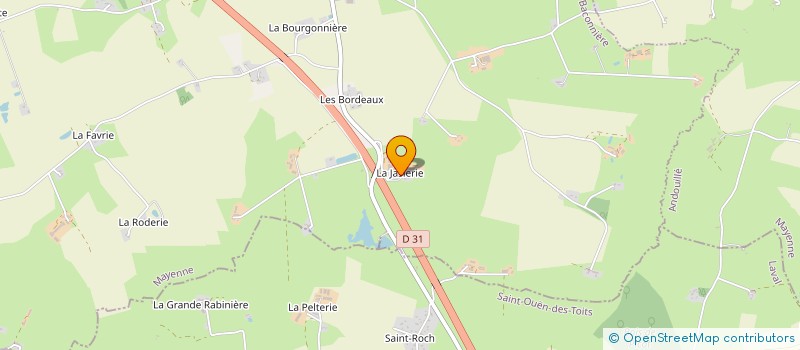 localisation de l'entreprise SCI DESIRE CLEMENT  LA BACONNIERE