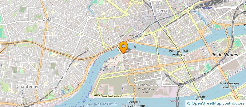 localisation de l'entreprise SCI DESIRE COLOMBE  NANTES