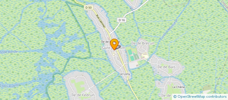 localisation de l'entreprise SCI DESIRE LANGATRE  SAINT-JOACHIM