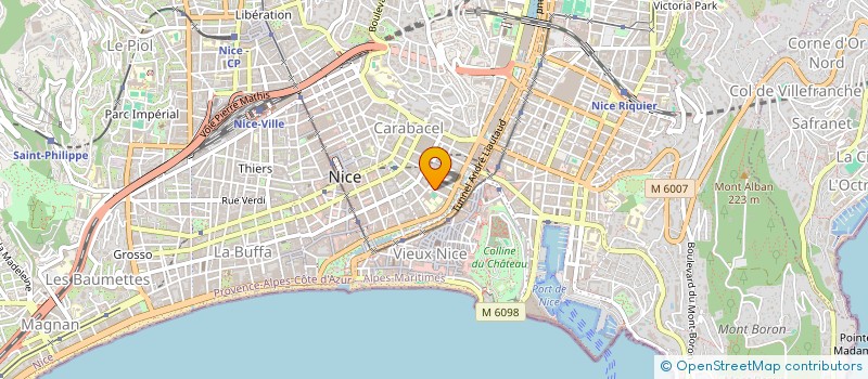 localisation de l'entreprise SCI DESIRE NIEL à NICE