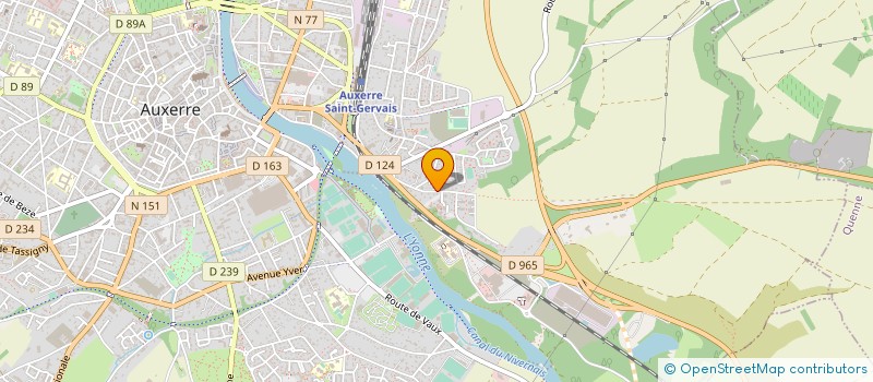 localisation de l'entreprise SCI DESIRET à AUXERRE