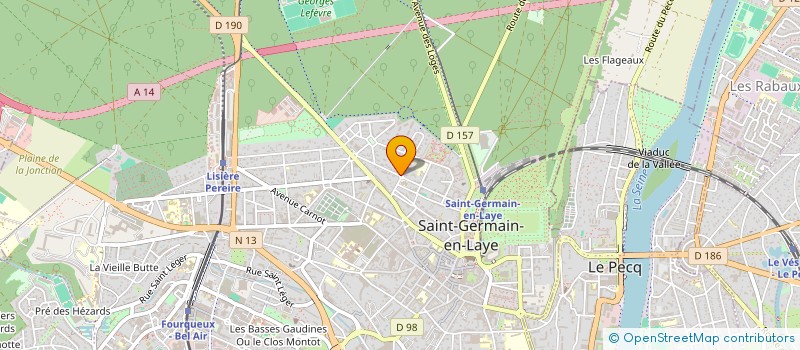 localisation de l'entreprise SCI DESJONQUERES LA MAYOLA  SAINT-GERMAIN-EN-LAYE