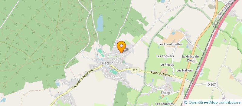 localisation de l'entreprise SCI DESJOUR à ECOUVES