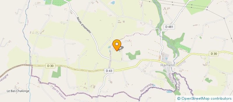 localisation de l'entreprise SCI DESLANDES  SAINT-HILAIRE-DU-HARCOUET