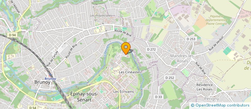 localisation de l'entreprise SCI DESLILAS  EPINAY-SOUS-SENART