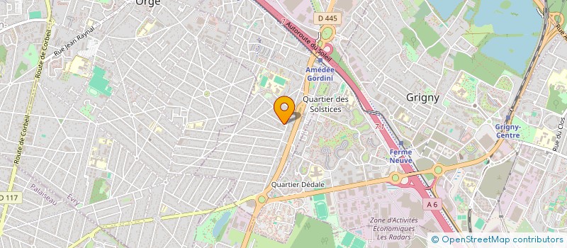 localisation de l'entreprise SCI DESLOT MARLIN à VIRY-CHATILLON