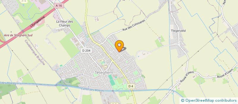 localisation de l'entreprise SCI DESMARECH 62  TETEGHEM-COUDEKERQUE-VILLAGE