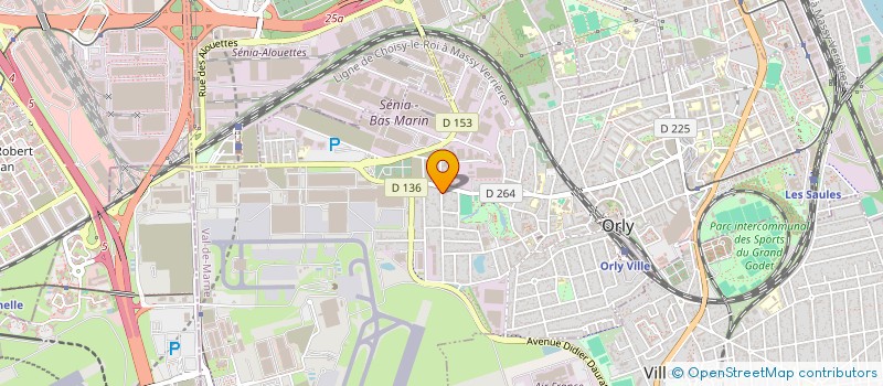 localisation de l'entreprise SCI DESMATY  ORLY