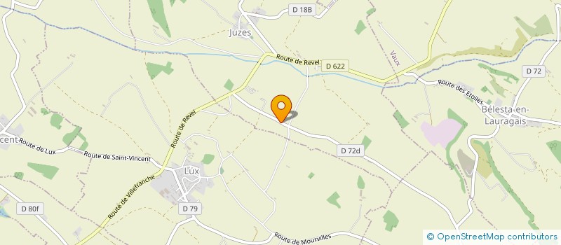 localisation de l'entreprise SCI DESMERY  SAINT-FELIX-LAURAGAIS