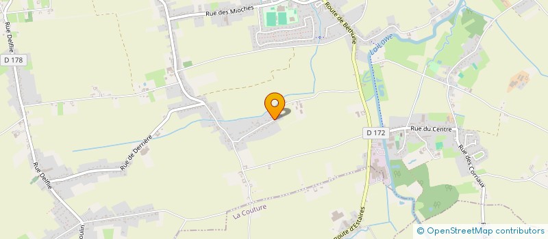 localisation de l'entreprise SCI DESMET  LESTREM