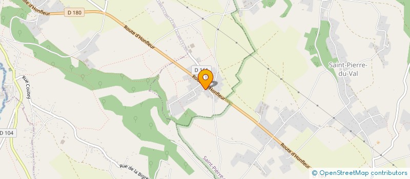 localisation de l'entreprise SCI DESMM  FATOUVILLE-GRESTAIN