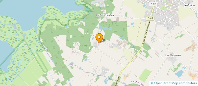 localisation de l'entreprise SCI DESMO  LA CHEVROLIERE