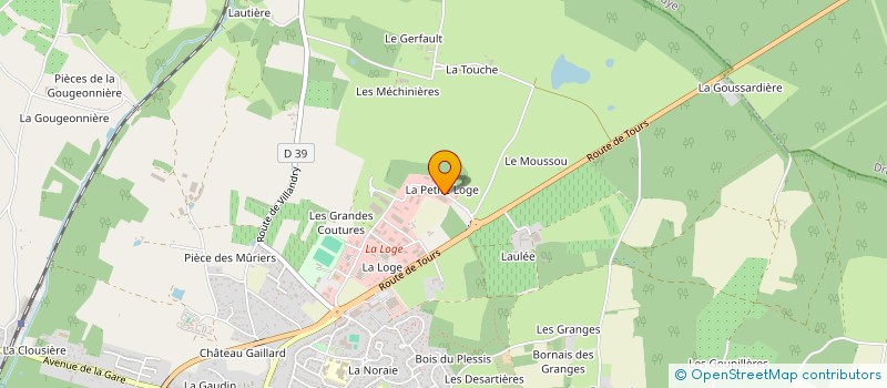 localisation de l'entreprise SCI DESMOT à AZAY-LE-RIDEAU