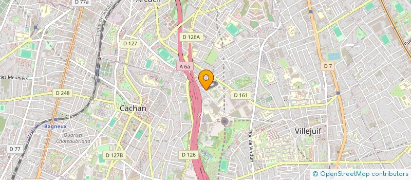 localisation de l'entreprise SCI DESMOULIN PINEL à VILLEJUIF