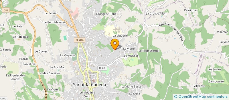 localisation de l'entreprise SCI DESMOURET à SARLAT-LA-CANEDA