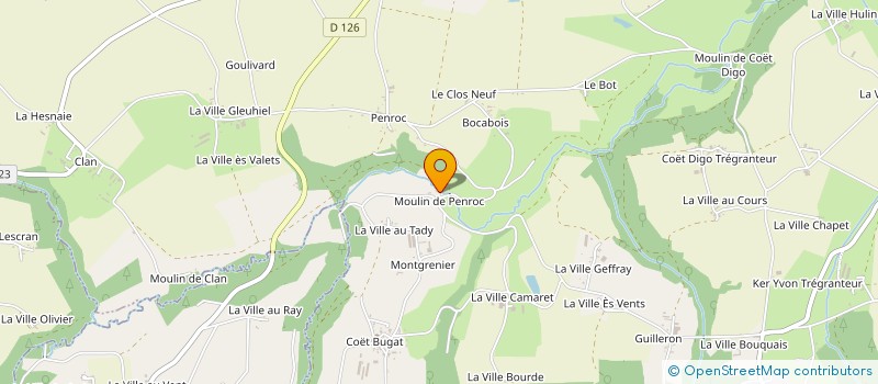 localisation de l'entreprise SCI DESNE IMMOBILIER  GUEGON