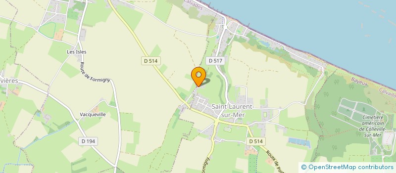 localisation de l'entreprise SCI DESNORMANDS  BRICQUEVILLE