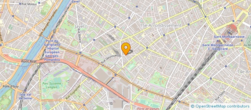 localisation de l'entreprise SCI DESNOUETTES à PARIS