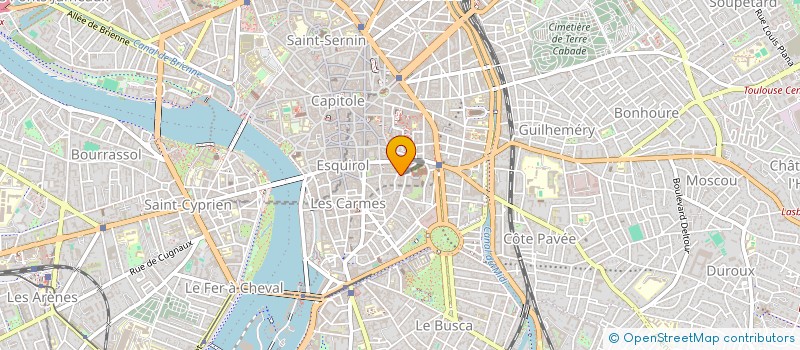 localisation de l'entreprise SCI DESNOYERS RUE LAUGIER à TOULOUSE