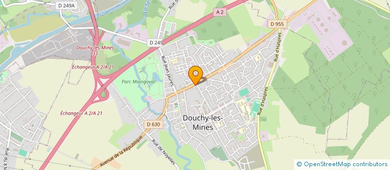 localisation de l'entreprise SCI DESORT à DOUCHY-LES-MINES
