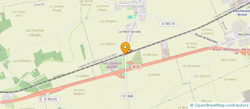 localisation de l'entreprise SCI DESPIERRES à BU