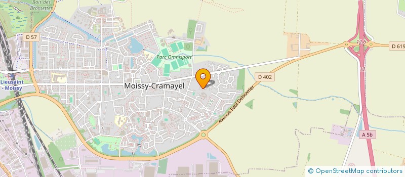 localisation de l'entreprise SCI DESPLAN à MOISSY-CRAMAYEL