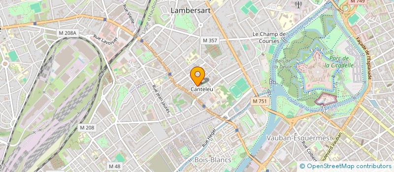 localisation de l'entreprise SCI DESPLANQUE à LAMBERSART