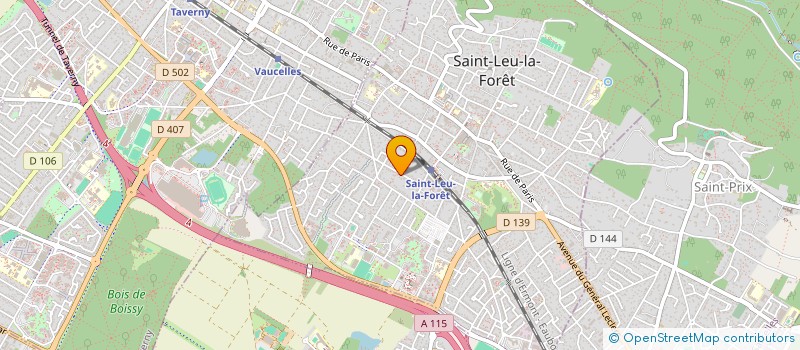 localisation de l'entreprise SCI DESPLE  SAINT-LEU-LA-FORET