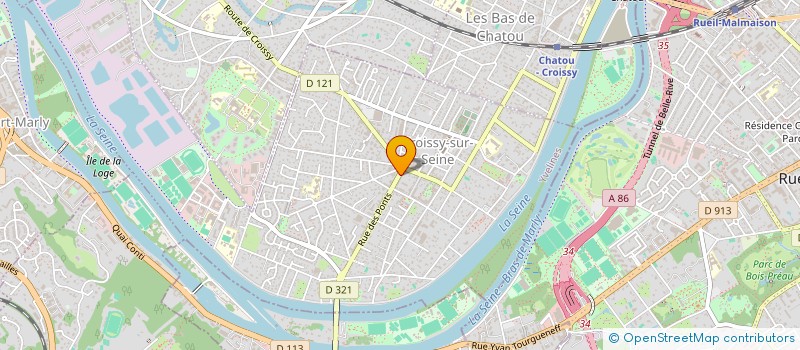 localisation de l'entreprise SCI DESPONTS  CROISSY-SUR-SEINE