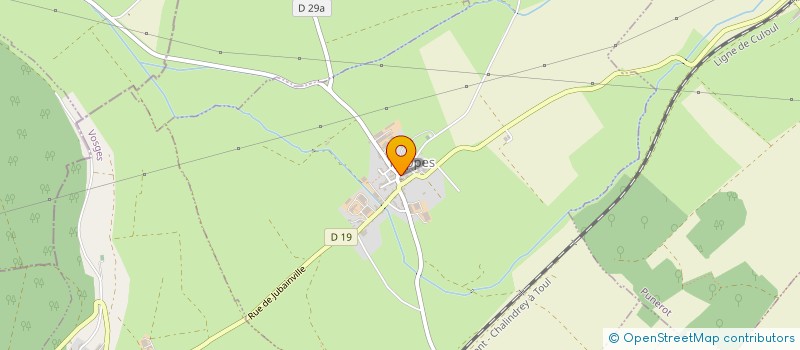 localisation de l'entreprise SCI DESPRET-GALLOT 3F  RUPPES