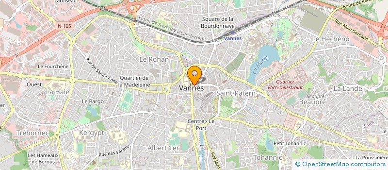 localisation de l'entreprise SCI DESPREZ à VANNES